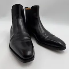 ヒステリックグラマー センターシーム サイドゴアブーツ 黒 25.5cm 