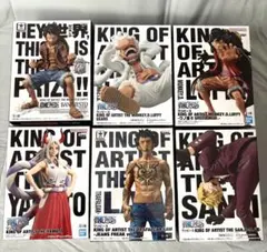 BANPRESTO KING OF ARTIST フィギュア6体まとめ売り