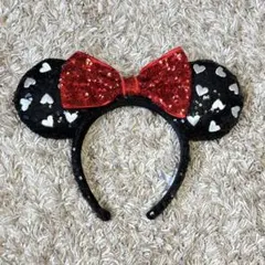 ディズニー　ミニーちゃん　カチューシャ