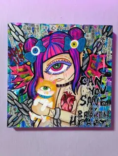 愛と狂気のマーケット出展作品】Icono-Eye-破壊01- - メルカリ