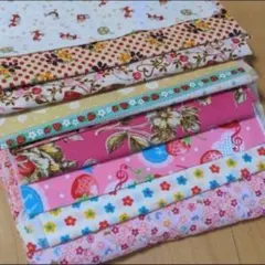 童話柄　花柄　果物柄　生地　布　まとめ売り⑤ 約540g