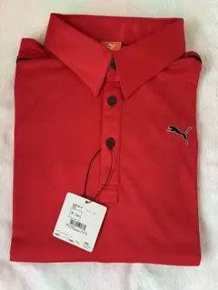 PUMA メンズポロシャツ M レッド