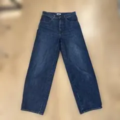 み*】様 ゆったりサイズ◎￼UNIQLO U ワイドレッグデニムパンツ 71㎝