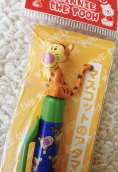 未開封 ディズニー ティガー マスコットボールペン 頭がフリフリ動く！のサムネイル