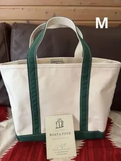未使用 エルエルビーン　トートバッグ　LL.bean M Dark green