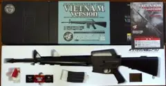 絶版品93m/s東京マルイ純正電動ガンM16ベトナムメンテ済＋190連MG良品 M16ベトナムバージョン 東京マルイ 電動ガン エアガンレビュー