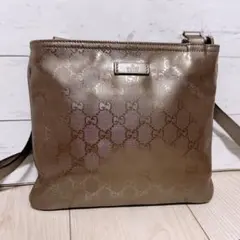 GUCCI グッチ GGインプリメ トートバッグ ゴールド A4 PC 大容量 