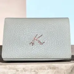 キタムラK2 Kitamura￼牛革二つ折り財布 ラインストーントートバッグ付 キタムラK2 Kitamura￼牛革二つ折り財布 ラインストーントートバッグ付