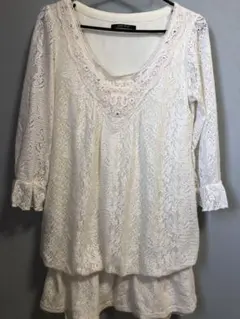 ワンウェイ　ONE WAY チュニック　レース