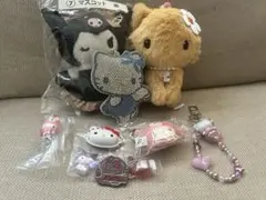 サンリオ キャラクターグッズ まとめ売り ぬいぐるみ キーホルダー