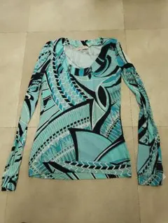 EMILIO PUCCI 総柄 チュニック 七分袖 - メルカリ