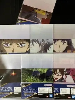 エヴァンゲリオン 一番くじ エヴァ初号機、咆哮！～ H賞 クリアファイル 7種