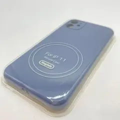 アイフォンケース iPhone 11 シリコン Magsafe対応 パープル