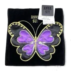 ANNA SUI アナスイ　ポケットハンカチ　スパンコール付き　新品