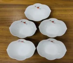 香蘭社 小鉢 5客セット 花柄 陶器のサムネイル