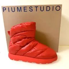 PIUMESTUDIO Luna Boots パデットナイロンブーツのサムネイル
