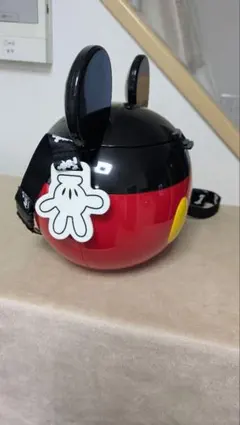 ポップコーンバケット　ミッキーマウス　ストラップ付き