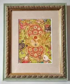 武山まどか、【パズル（箱庭バージョン）】、希少な画集画、新品高級額