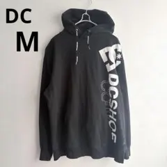 DC SHOES フード付き　ロングスリーブTシャツ　カットソー 黒 Mのサムネイル