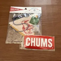 CHUMS チャムス 新品未使用✨ ブービーロゴガーランド　ロゴステッカーのサムネイル