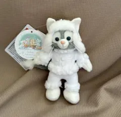 ジェラトーニ ぬいぐるみバッジ ホワイトウィンタータイムワンダーズ 新品タグ付き