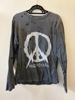 PROPA9ANDA ダメージ レイヤード ロンT Tシャツ - メルカリ