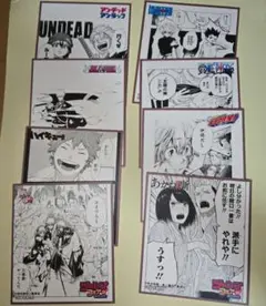 ジャンプフェア アニメイト 2025特典 色紙