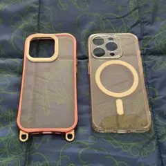 iPhone15pro ケース　クリア２個セット