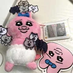 おぱんちゅうさぎ sns風アクリル付きマスコット ネコ