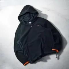 n*o様 00s NIKE Half Zip Fleece Hoodie L