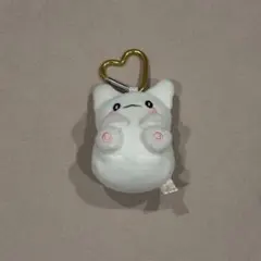 サンリオ はなまるおばけ ぬいぐるみマスコット ハートカラビナ付き