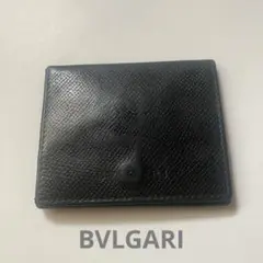 【中古】BVLGARIブルガリ　黒 レザー コインケース
