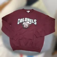 Champion COLONELS 裏起毛トレーナー バーガンディ