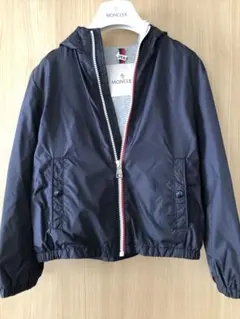 美品MONCLER ネイビー ジャケット　モンクレール　フード　6A 116