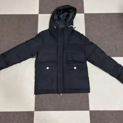 BEAMS　フード付き ダウンジャケット ブラック