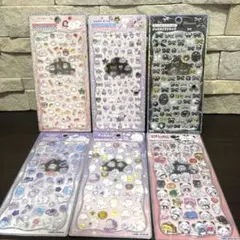 ジュエルプチドロップ　シール　6種類セット