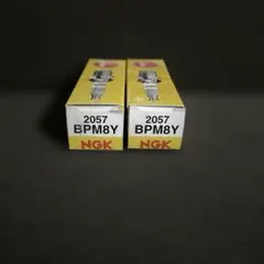 【新品未使用品】NGK スパークプラグ BPM8Y 2057 2本のサムネイル