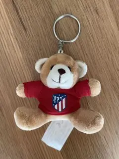 アトレティコ・マドリード ミニ テディベア キーホルダー ぬいぐるみ