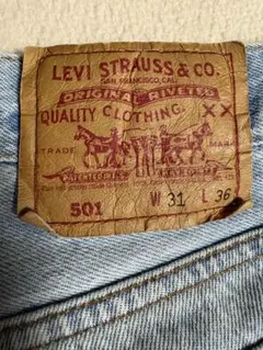 Levi's 501 XX W33 L32ヴィンテージ ビッグE - メルカリ