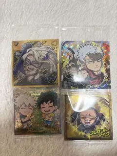 ヒロアカ ウエハースシール 4枚セット