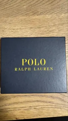 【新品・箱付き】ポロ ラルフローレン 二つ折り財布 ダークブラウン