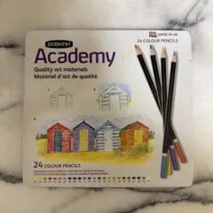 Derwent Academy 水彩色鉛筆 24色缶セットのサムネイル
