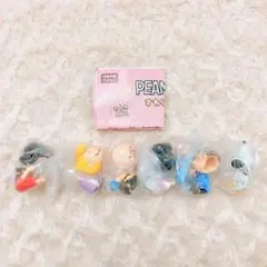スヌーピー PEANUTS すわらせ隊 全6種 コンプリート