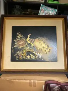 銅板 龍 レリーフ 鍛金 打ち出し 美術工芸品 縁起物 - メルカリ