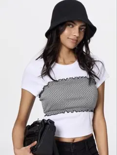 2WAYバンドゥ ギンガムチェック