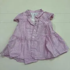 baby GAP ベビー ワンピース ギンガムチェック 12-18mのサムネイル
