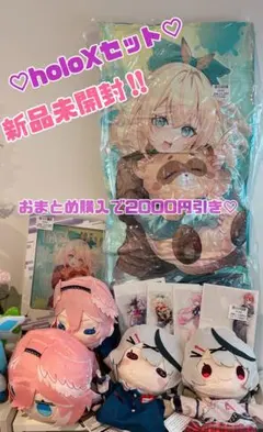 holoxセット♡ GIGO限定は被り出品‼️おまとめ購入で2000円引き‼️