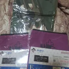 一番くじ　ジョジョ　ストーンオーシャン　 F賞ポーチ　　Ｈ賞タオル