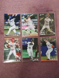 プロ野球 カルビー トレーディングカード セット　サイン付き１枚有り　値下げ
