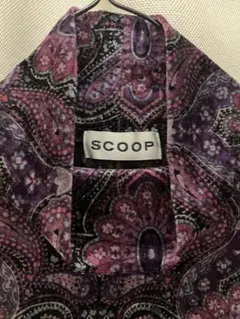 レトロSCOOP ペイズリー柄長袖シャツのサムネイル